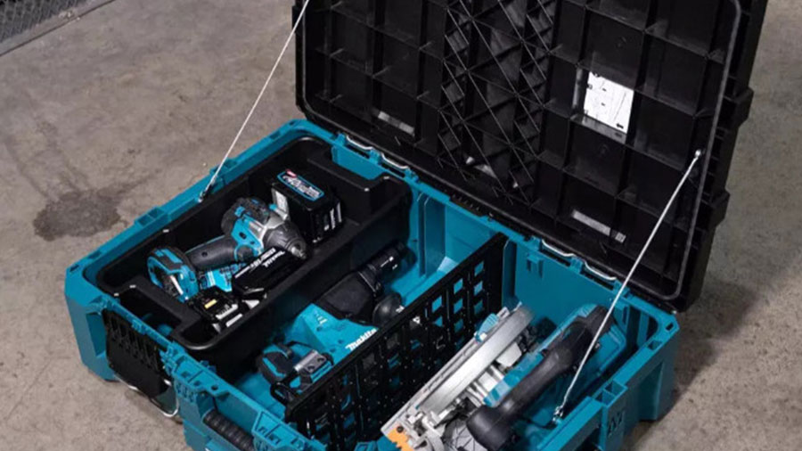 Ensemble de 4 boîtes à outils MAKTRAK Makita MAKTRAKSET4 Ensemble de 4 boîtes à outils MAKTRAK Makita MAKTRAKSET4